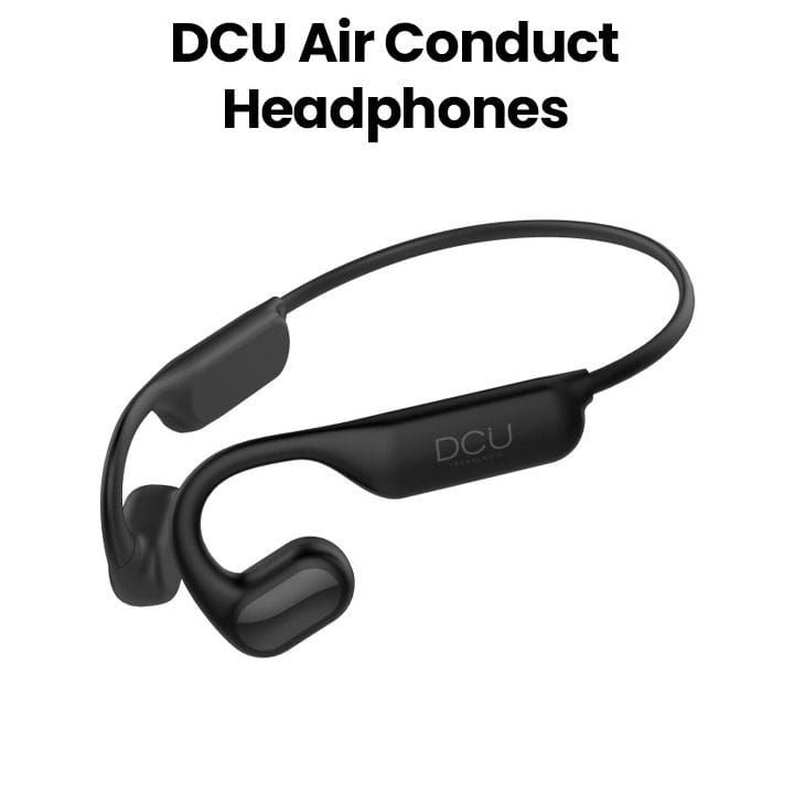 DCU Tecnologic BE09 Air Conduct Headphones – Black |34153530