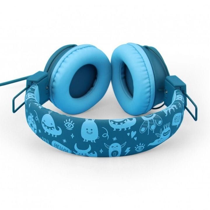 DCU Tecnologic Wired Kids Safe Headphones with Volume Protection – Teal/blue|34152530
