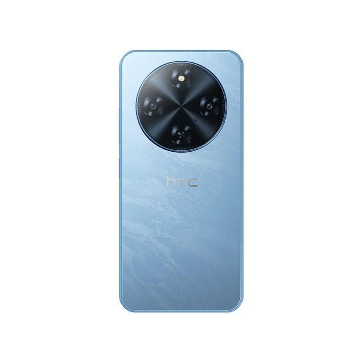 HTC Wildfire E5 Elite Dual SIM 4G Smartphone – 7.14" HD+ Display, Mediatek Processor, 6GB RAM 256GB Storage, 7000mAh Battery - Light Blue