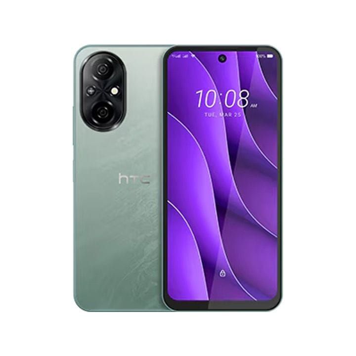HTC Wildfire E7 Plus Smartphone 8GB RAM, 256GB Storage – 6.78" FHD+ 120Hz Display, 64MP AI Camera, 5000mAh Battery, Android 14 - Mint Green