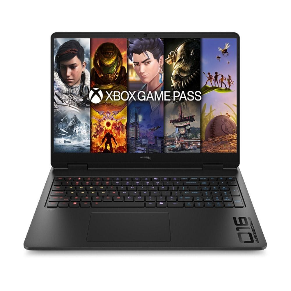 HP HyperX OMEN 16-inch Gaming Laptop, AMD Ryzen 7, 16GB RAM, 512GB SSD, Windows 11 Home | DL7R1EA