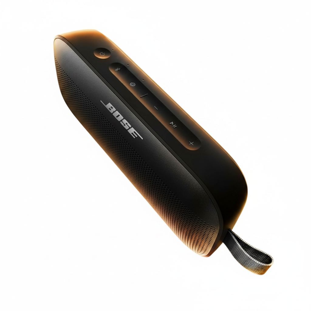 Bose SoundLink Flex 2nd Gen Portable Bluetooth Speaker, Waterproof, Hi-Fi Audio, 12-Hour Battery Life - Black