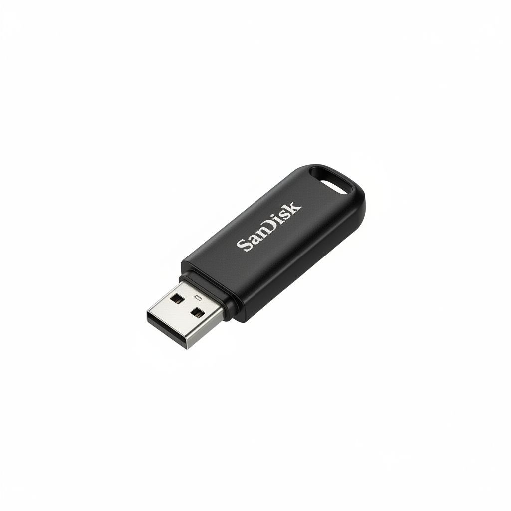 سانديسك ألترا دوال درايف جو USB Type-C سعة 32 جيجابايت، بسرعة تصل إلى 150 ميجابايت/ثانية ومتوافق مع OTG، أسود