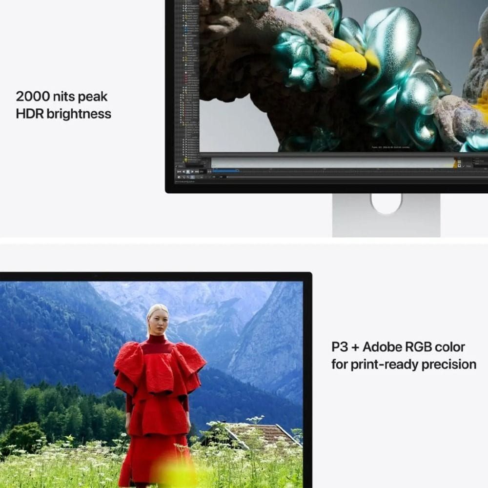 Apple Studio Display XDR 27-inch 5K Retina XDR Display Monitor, Nano-Texture Glass, Tilt- & Height-Adjustable Stand | MFEP4B/A
