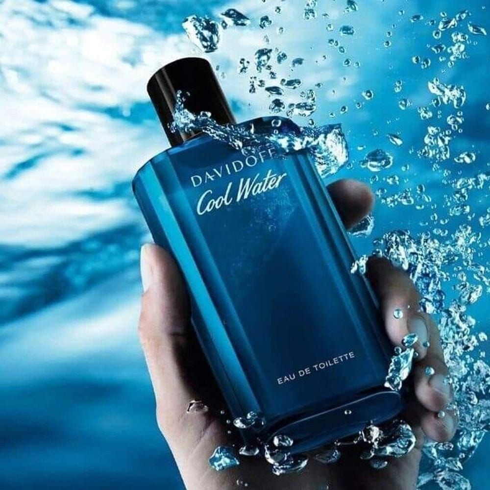 Davidoff Cool Water Eau de Toilette for Men, Fresh Aquatic Aromatic Fragrance with Mint, Lavender, Jasmine & Sandalwood - 125ml