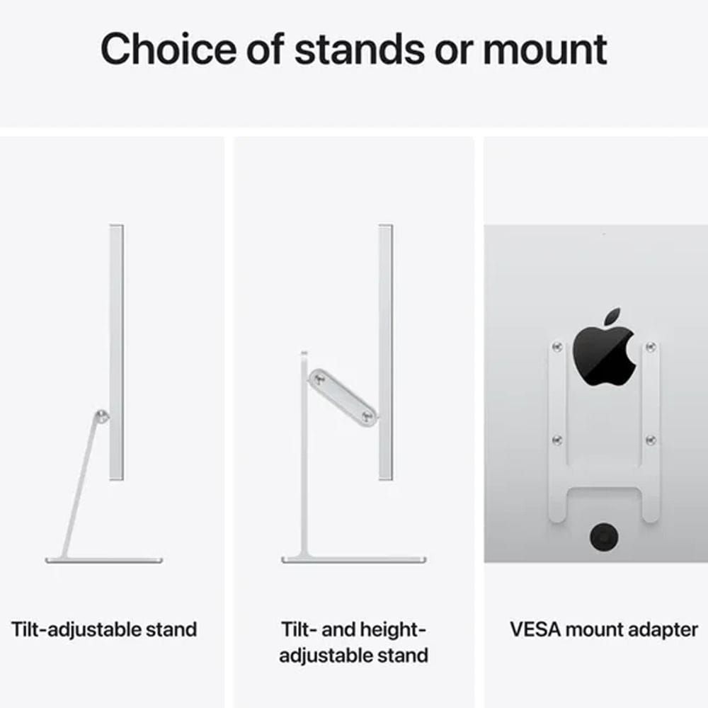 Apple Studio Display XDR 27-inch 5K Retina XDR Display Monitor, Nano-Texture Glass, Tilt- & Height-Adjustable Stand | MFF04B/A