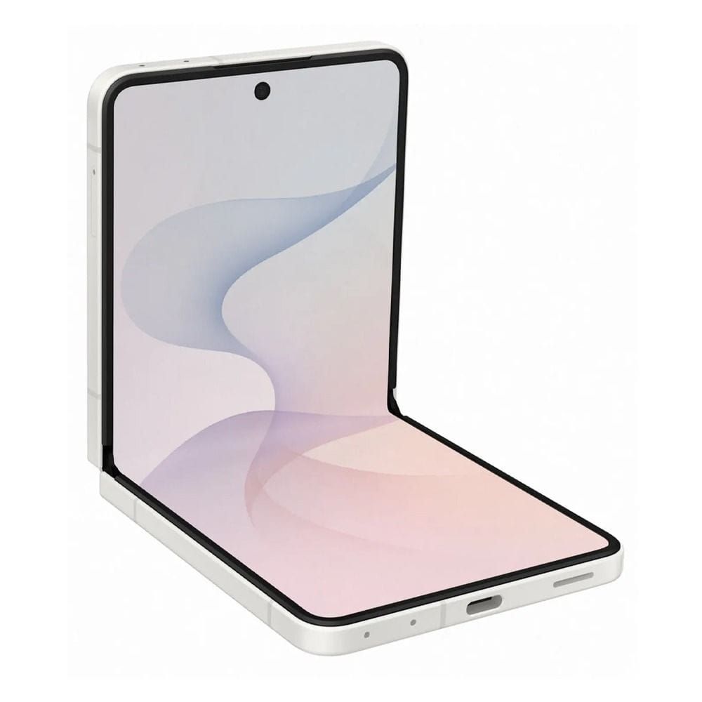 Samsung Galaxy Z Flip8 5G AI Smartphone 12GB RAM 256GB Storage, 6.9" Dynamic AMOLED 2X Display, Dual 50MP Camera | Cream, Middle East Version - SM-F776BZWOMEA