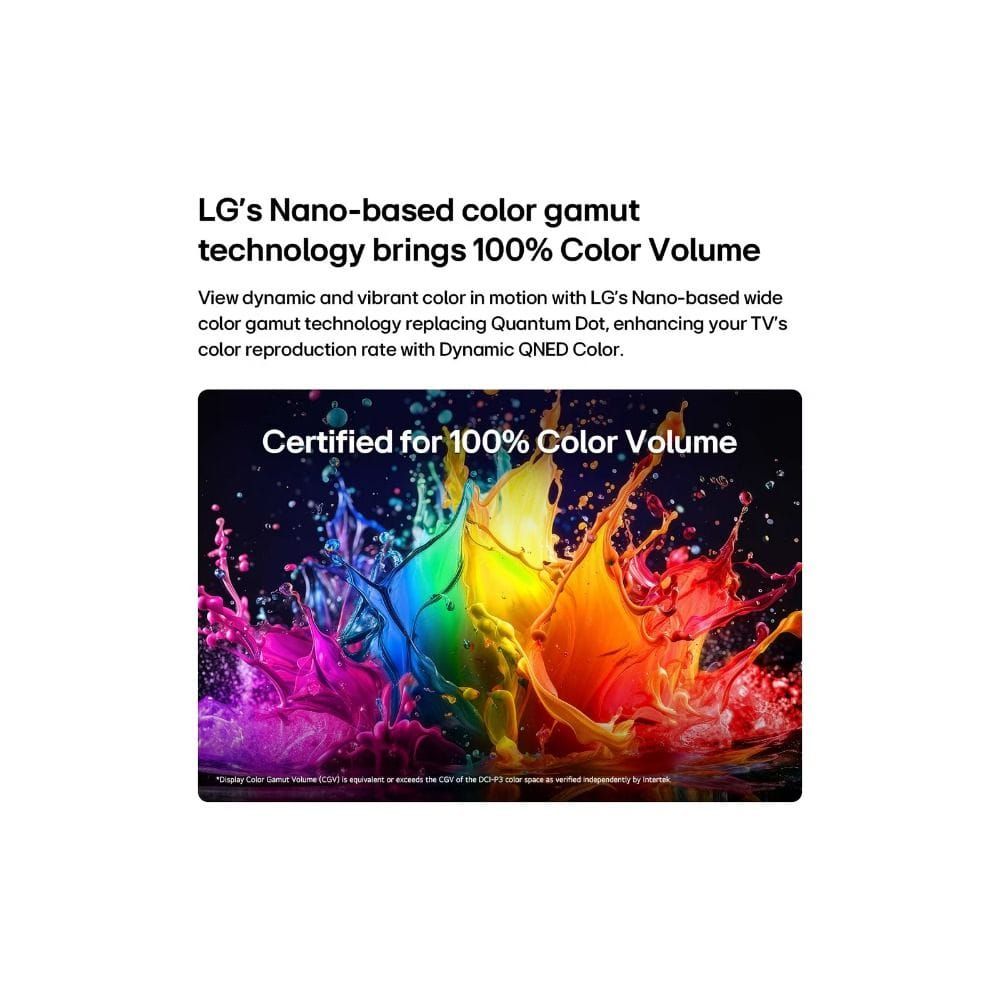 LG 55-Inch QNED evo Mini LED 4K Smart TV, α7 AI Processor 4K Gen9, Dynamic QNED Color, webOS AI | 55QNED72B6T.AMRG