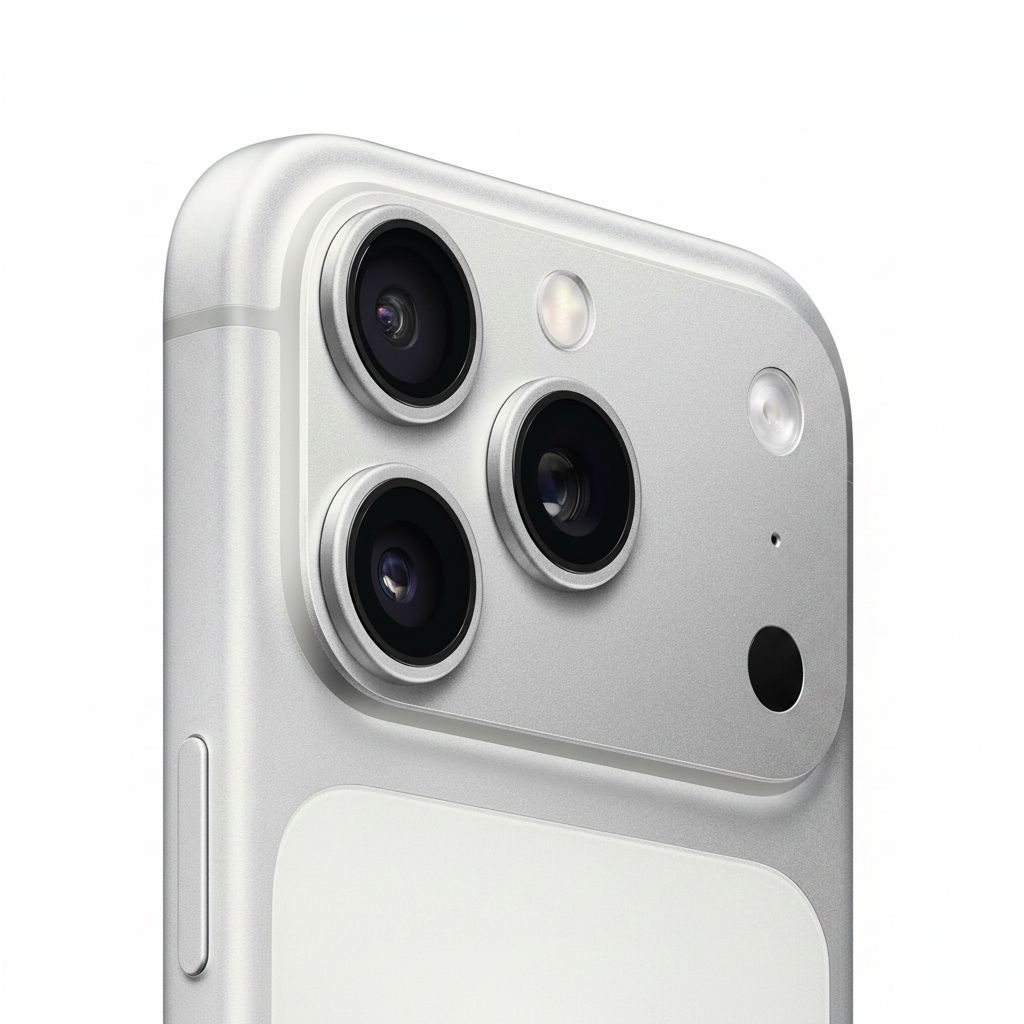 Apple iPhone 17 Pro 256GB, E-SIM, 6.3-inch Display, A19 Pro Chip, Pro Fusion Camera - Silver - MG854AH/A