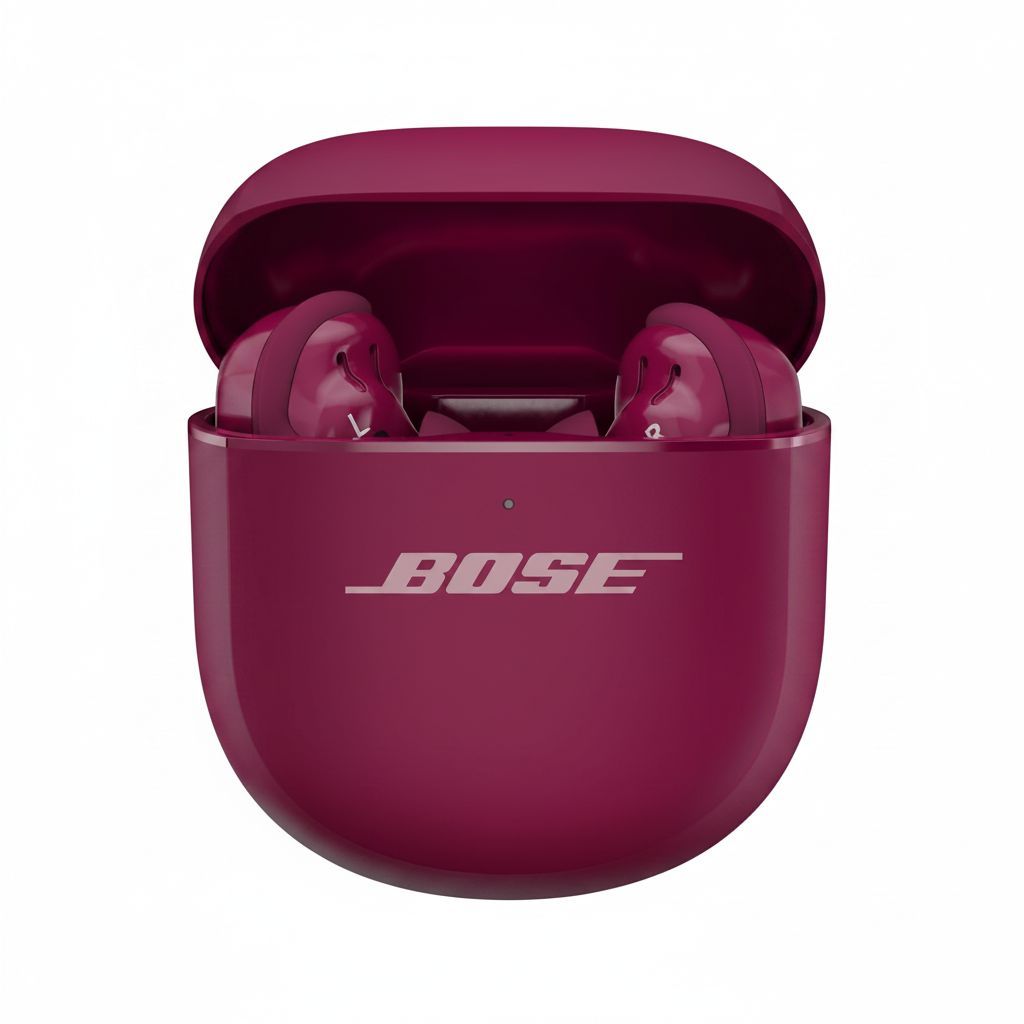 Bose QuietComfort Ultra Bluetooth Earbuds (2nd Gen), Limited Edition, Wireless Noise Cancelling, Spatial Audio - Deep Plum