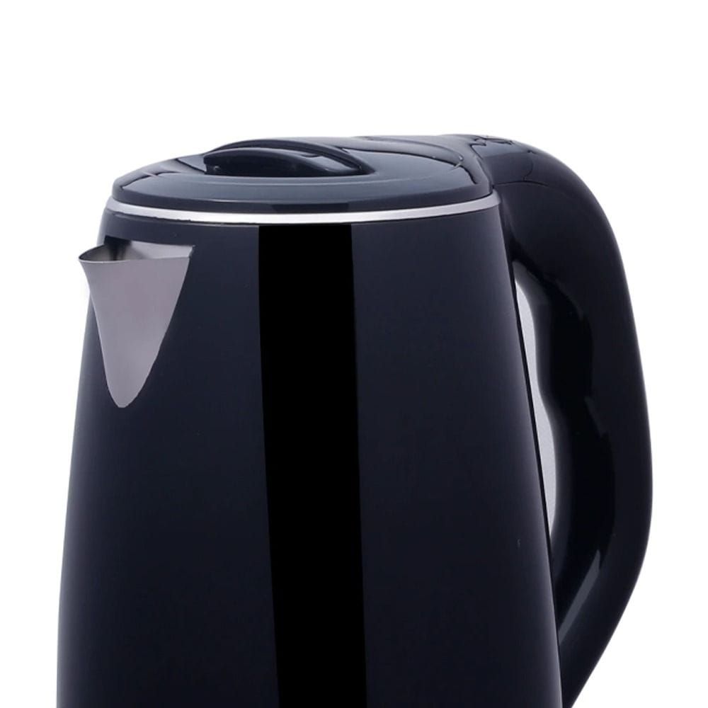 Clikon Double Wall Electric Kettle, 1.8L Capacity, 1500W, Fast Boiling, Double-Wall Insulation, Cordless Design | Grey - CK5127