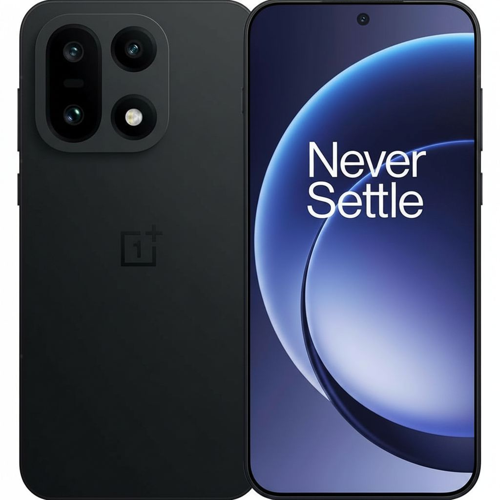 OnePlus 15 5G Dual Sim - 16GB RAM, 512GB Storage - Ultra Performance | Infinite Black