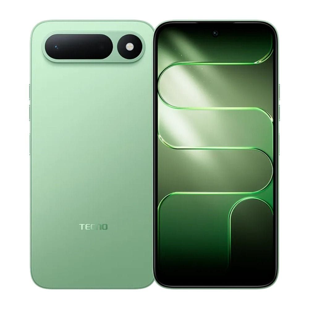 Tecno Spark 50 5G Smartphone, 4GB RAM, 256GB Storage, 6.78" Display, 5G Connectivity, Dual SIM | Mint Green - KN8 10095310
