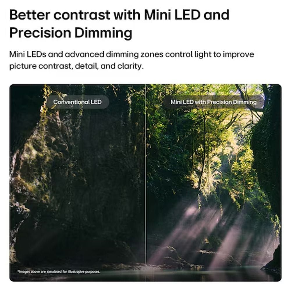 LG QNED85 55" QNED evo Mini LED 4K Smart TV, α8 AI Processor Gen3, 144Hz VRR, Dynamic QNED Color Pro, webOS | 55QNED85B6T.AMRG