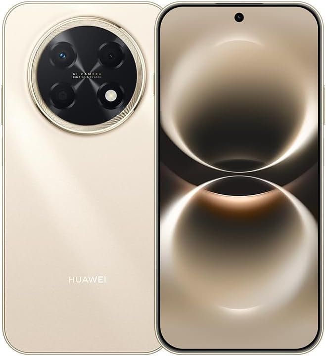 Huawei Nova 15 Max Smartphone, 8GB RAM, 256GB Storage, 6.84" OLED Display, 50MP RYYB Camera, 8320mAh Battery, Dual Speakers | Blush Gold