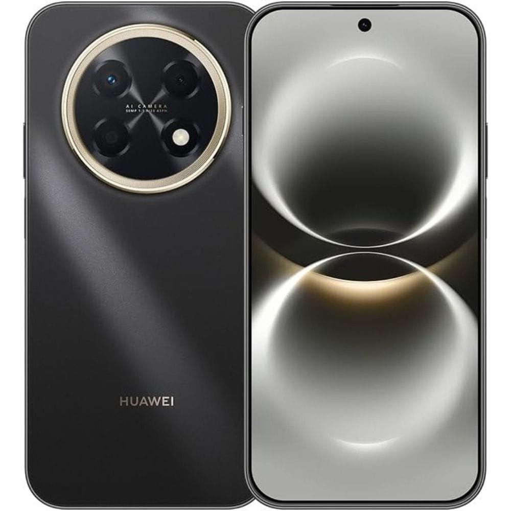 Huawei Nova 15 Max 4G Smartphone, 8GB RAM, 256GB Storage, Dual SIM | Golden Black