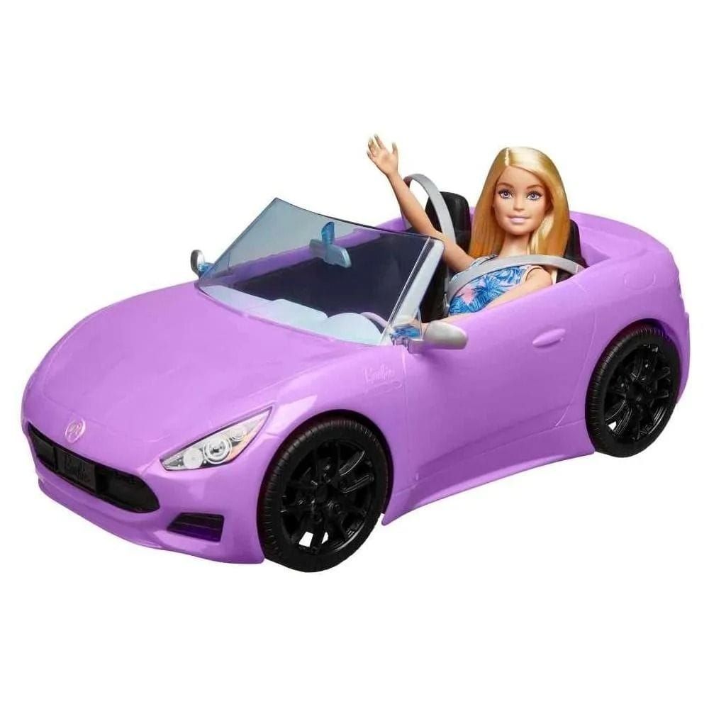 Barbie Doll And Vehicle Playset + Malibu Goes Shopping Playset + Art Kits Bundle (603001000016083 + 603001000016070 + 603001000000789)