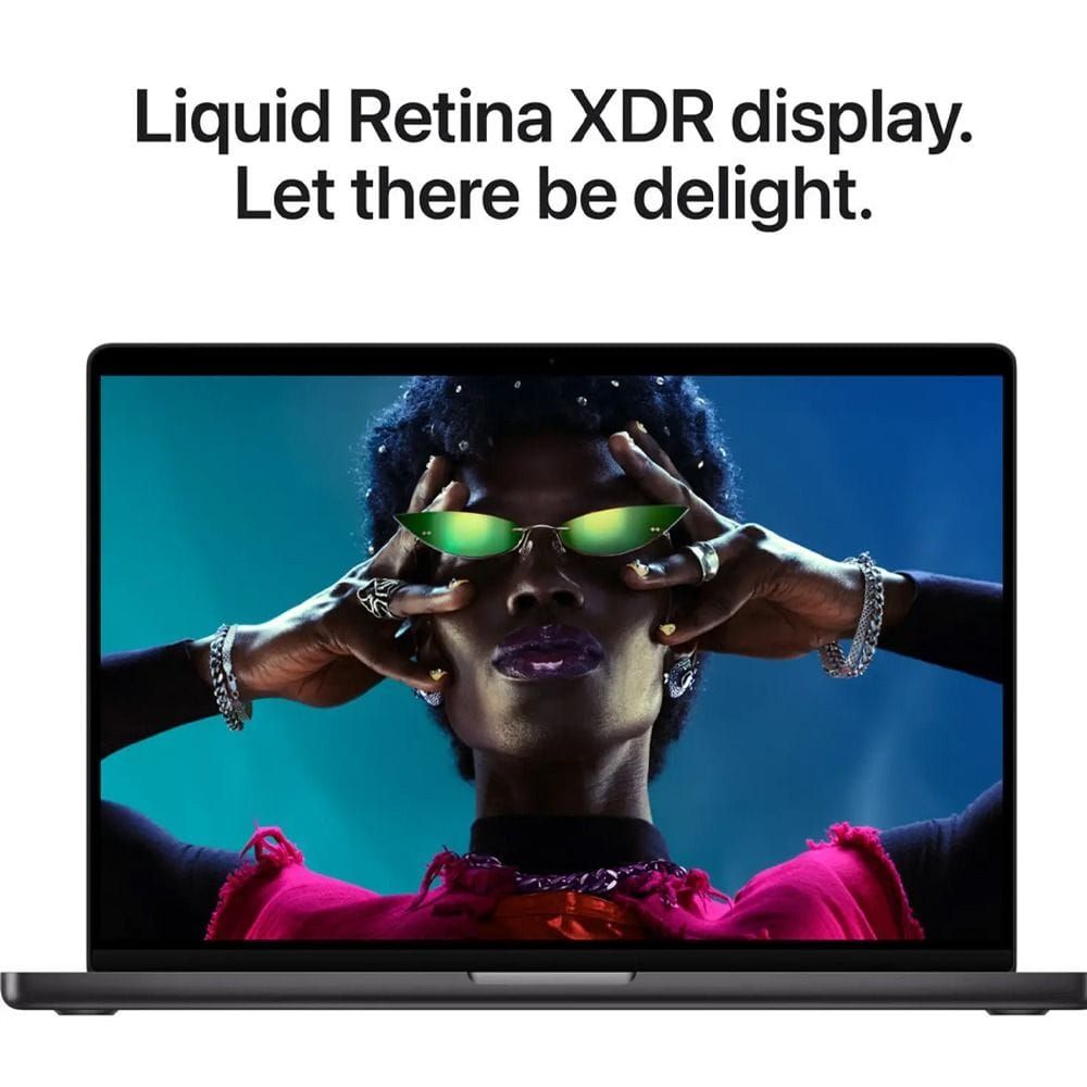 Apple MacBook Pro 16-inch Laptop, M5 Pro Chip, 18-Core CPU & 20-Core GPU, 48GB RAM, 1TB SSD, Liquid Retina XDR Display | Space Black - MGEC4AB/A