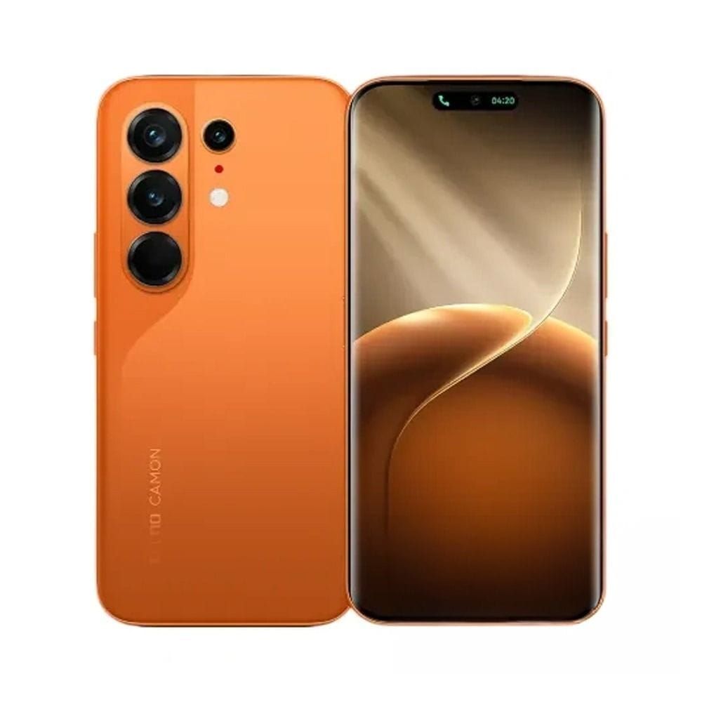 Tecno Camon 50 Ultra 5G Smartphone, 12GB RAM, 256GB Storage, 6.78" 144Hz AMOLED, 50MP Camera | Luminous Orange - CN7C 10084631