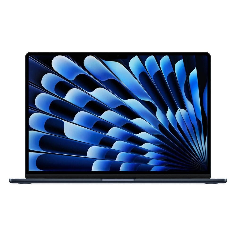 Apple MacBook Air 15-inch Laptop, M5 Chip, 10-Core CPU & 10-Core GPU, 16GB RAM, 512GB SSD, Liquid Retina Display | Midnight - MDVH4ZS/A