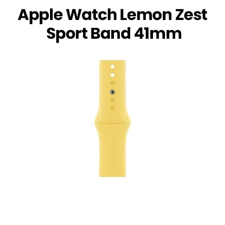 Apple Watch Sport Band 41mm, Durable And Strong, Designed For Active Wear, Easy To Swap - Lemon Zest - MN2A3ZM/A