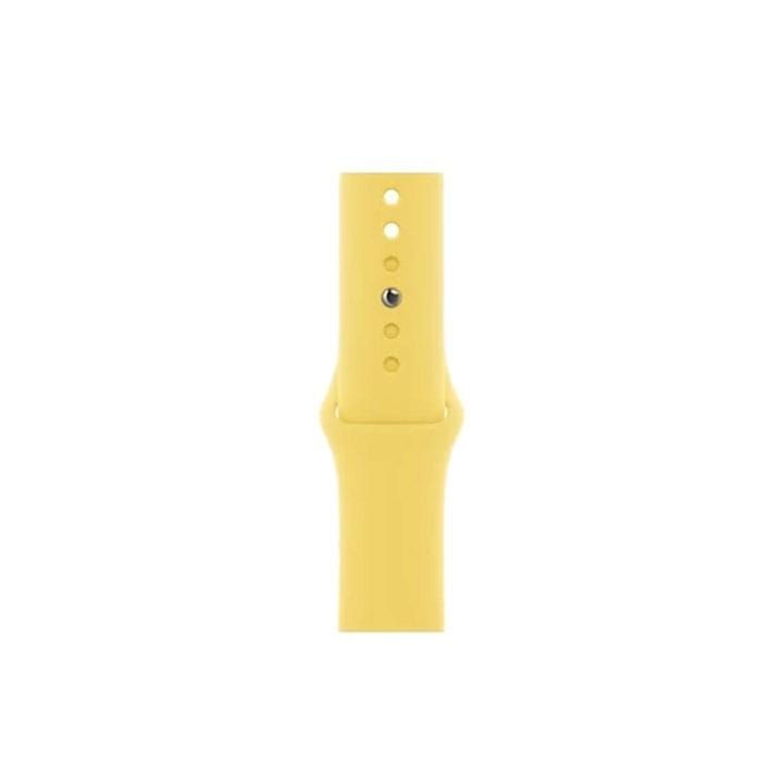 Apple Watch Sport Band 41mm, Durable And Strong, Designed For Active Wear, Easy To Swap - Lemon Zest - MN2A3ZM/A