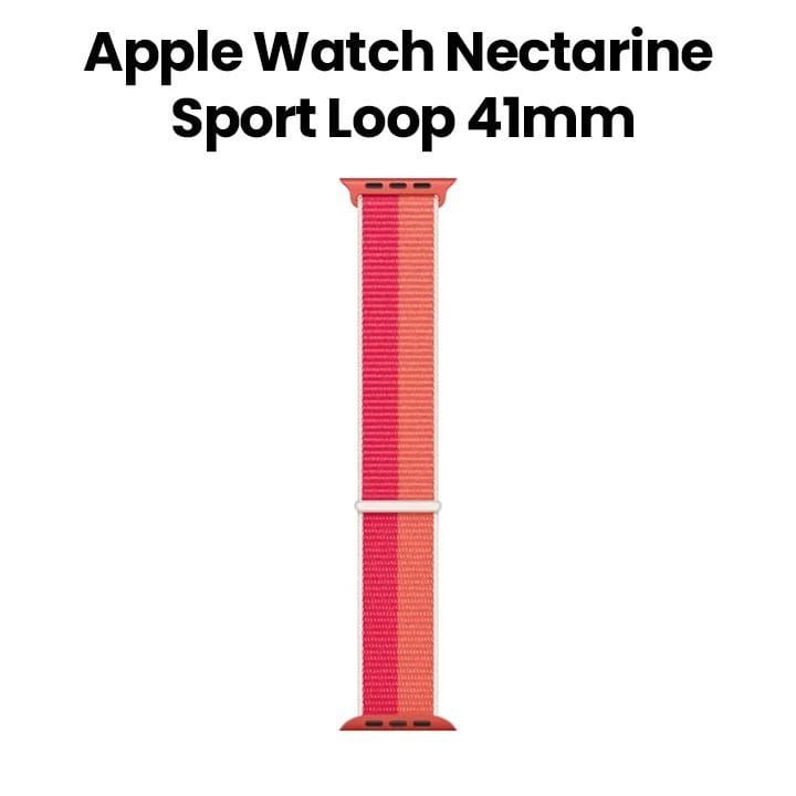 Apple Watch Sport Loop 41mm, Soft, Breathable And Lightweight, Regular - Nectarine/Peony - MN5N3ZM/A