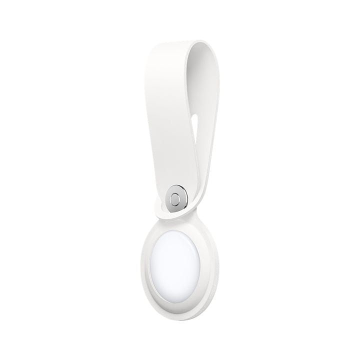 Apple AirTag Loop, Lightweight And Durable, Easy To Attach, Portable And Travel-Friendly Design - White - MX4F2ZM/A