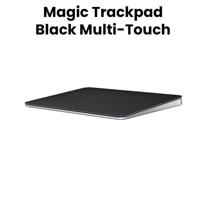 Apple Magic Trackpad, Multi Touch Gesture Support, Multi-Touch Surface, Wireless And Rechargeable - Black - MMMP3ZM/A
