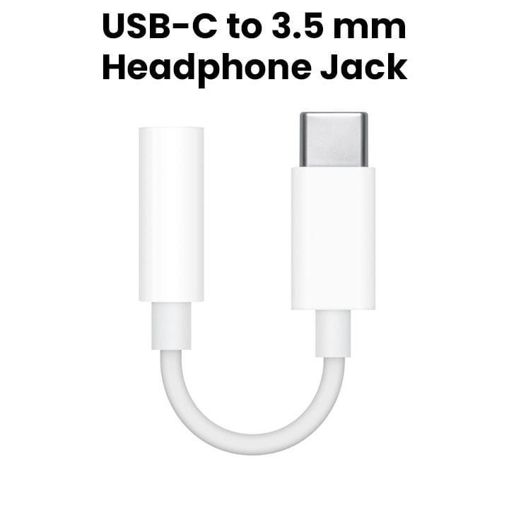 Apple USB-C to Headphone Jack Adapter | MU7E2