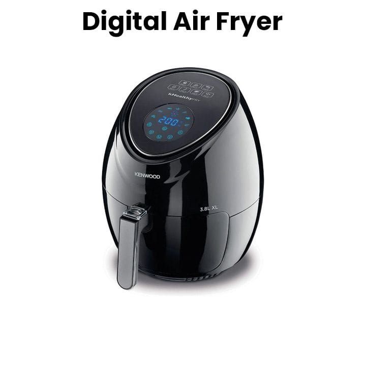 Kenwood Digital Air Fryer 3.8Ltrs 1,500W | HFP30.000BK