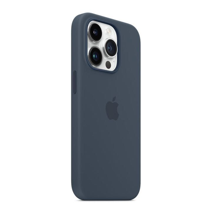 Apple iPhone 14 PRO Silicone Case with Magsafe - Storm Blue | MPTF3ZM/A