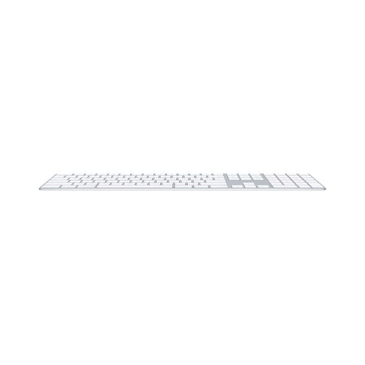 Apple Magic Keyboard With Numeric Keypad, Wireless, Lightning Port, Bluetooth, Unique Scissor Mechanism - Silver - MQ052