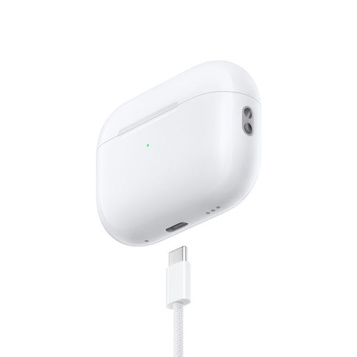 Apple 2nd Generation AirPods Pro With MagSafe Case, Slim And Lightweight Design, Compatible With Wireless Charging - White - MTJV3ZE/A