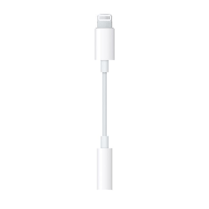 Apple Lightning To 3.5mm Headphone Jack Cable, Plug And Play Functionality - White - MMX62ZM/A