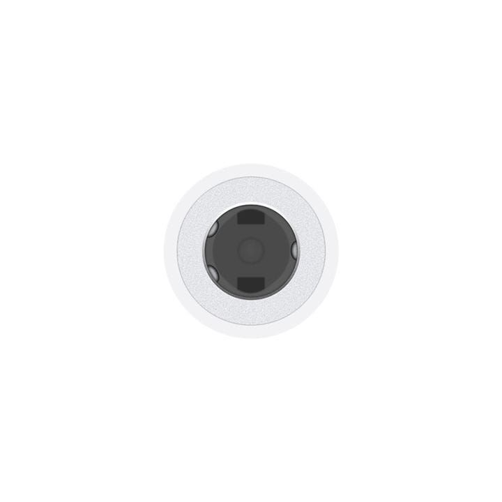 Apple Lightning To 3.5mm Headphone Jack Cable, Plug And Play Functionality - White - MMX62ZM/A