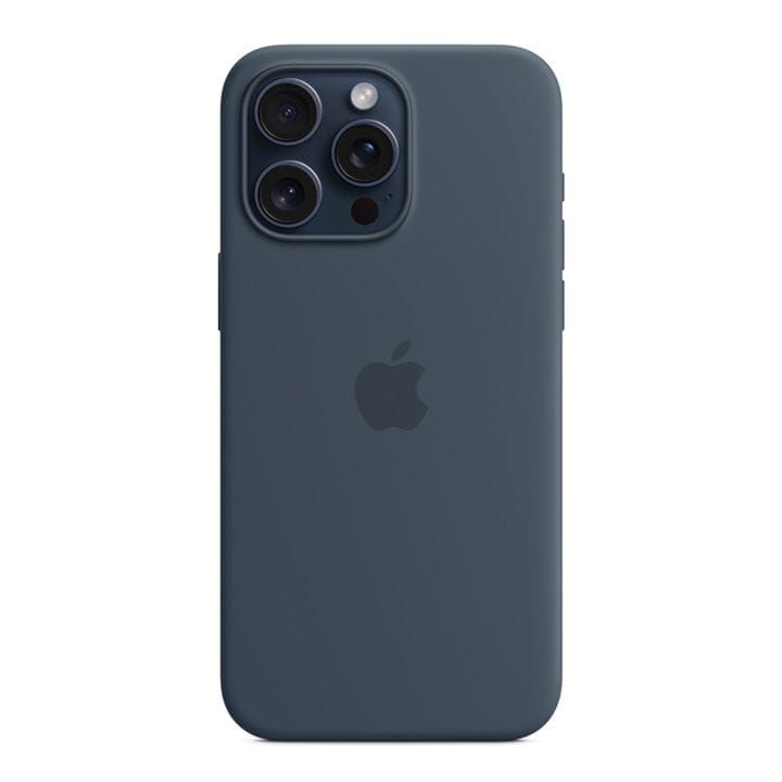 Apple Silicone Case for iPhone PRO MAX with MagSafe - Storm Blue | MT1P3ZM/A