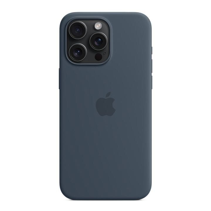 Apple Silicone Case for iPhone PRO MAX with MagSafe - Storm Blue | MT1P3ZM/A