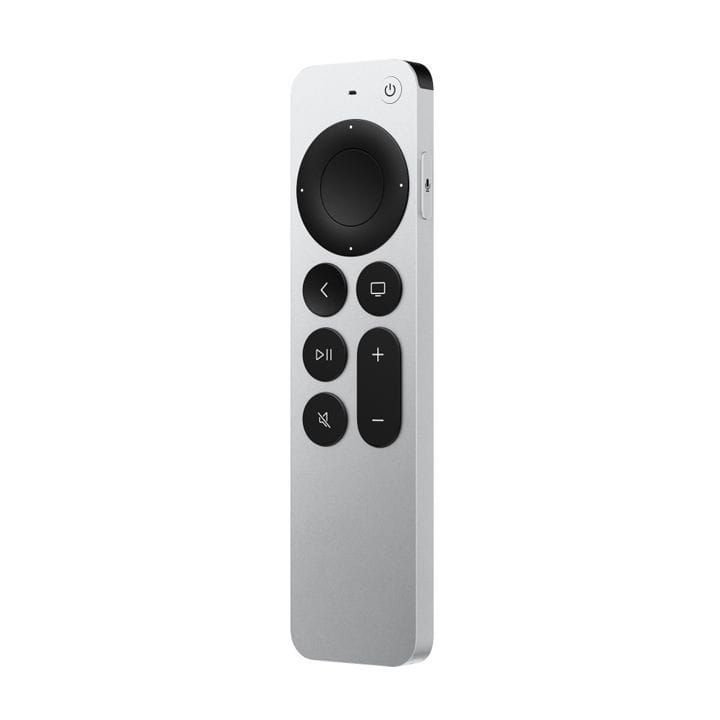 Apple TV Remote 3rd Generation, Comfortable Grip With A Compact Lightweight Design, Responsive Buttons - Silver - MNC83Z/A