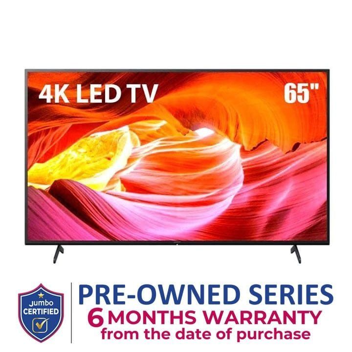 Sony Bravia 65-Inch 4K LED TV – Black |KD-65X75K - Open Piece (A Grade)