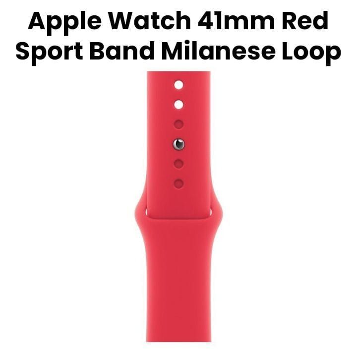 Apple Watch 41mm Red Sport Band | MT323ZM/A (Display Unit)