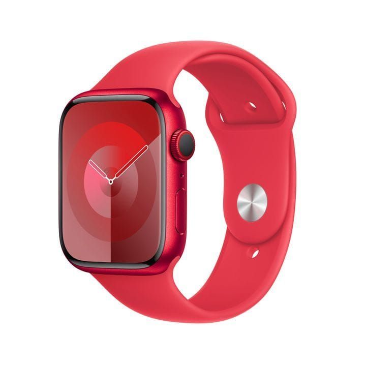 Apple Watch 45mm Red Sport Band | MT3X3ZM/A (Display Unit)