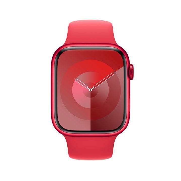 Apple Watch 45mm Red Sport Band | MT3X3ZM/A (Display Unit)