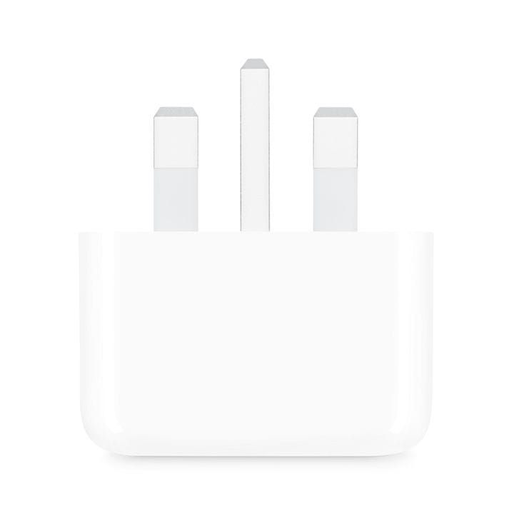 Apple USB-C Power Adapter 20W, Fast Charging Support, Compact And Portable, Durable Design - White - MHJF3B/A