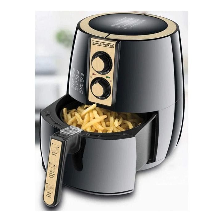 Black+Decker 4L/1.2 Kg Manual Aerofryer | AF300-B5