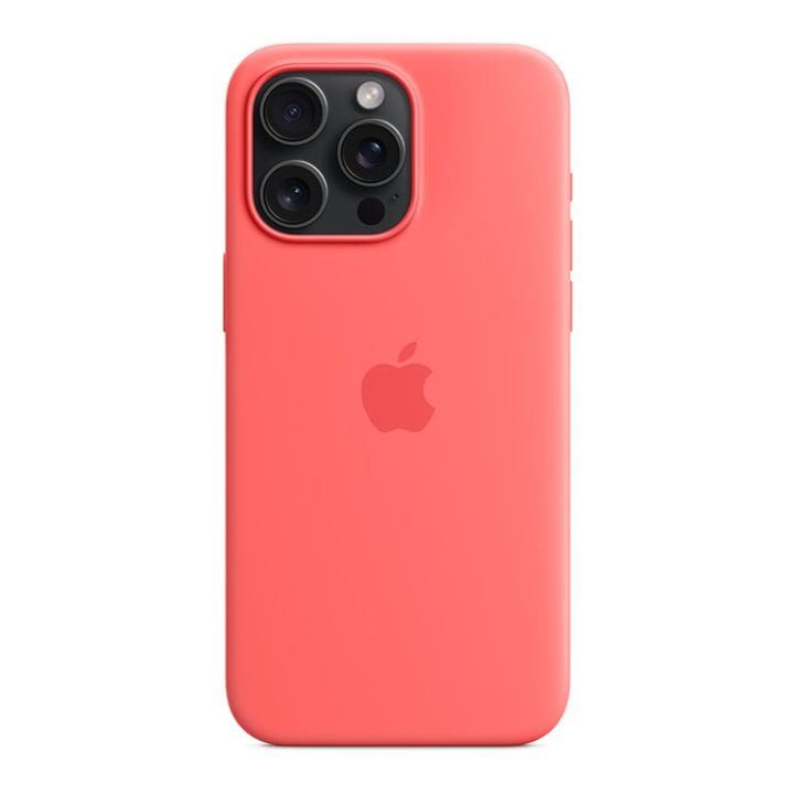 Apple iPhone 15 Pro Max Silicone Case With Magsafe Guava | MT1V3ZM/A