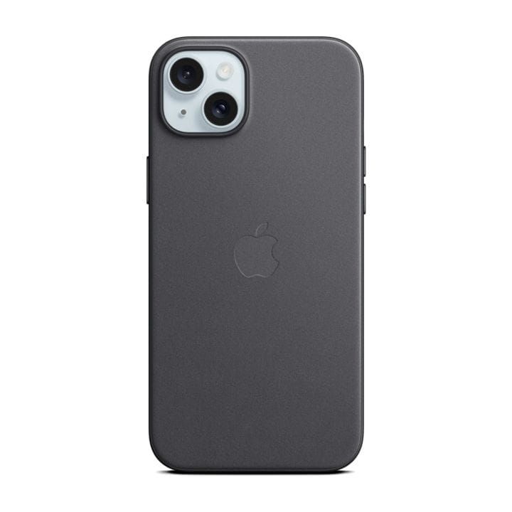 Apple iPhone 15 Plus Finewoven Case with MagSafe- Black