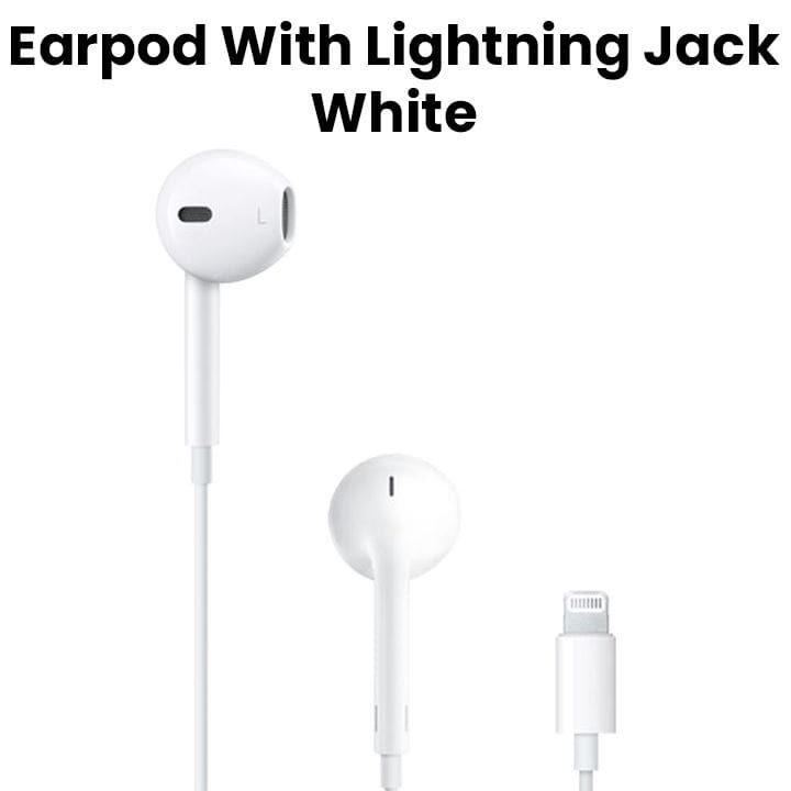 Apple Earpod With Lightning Jack White