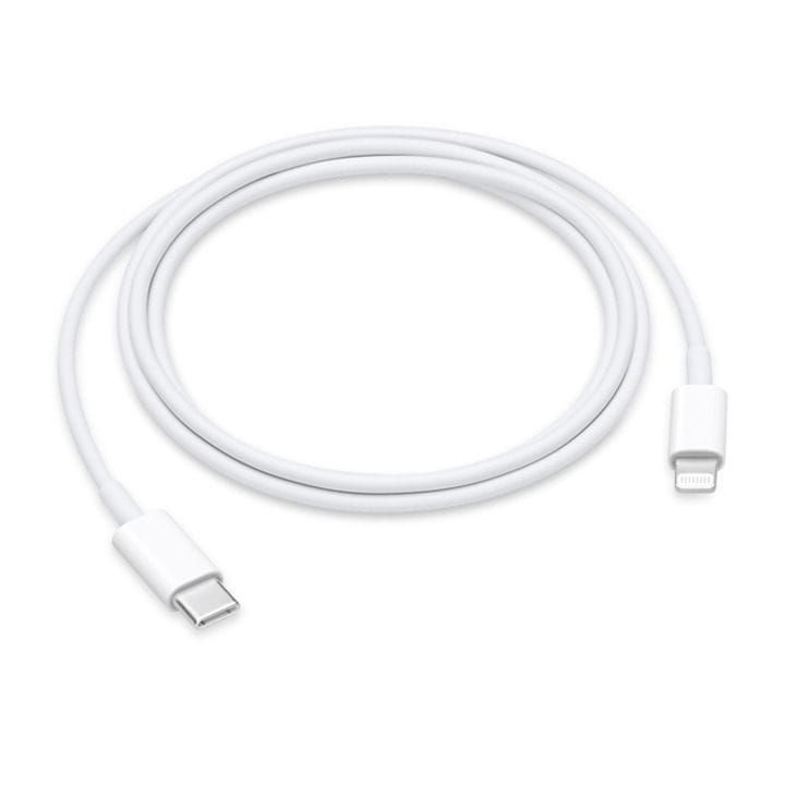 Apple USB-C To Lightning Cable 1M, ZML For Fast Charging And Efficient Data Transfer - White - MUQ93ZM/A