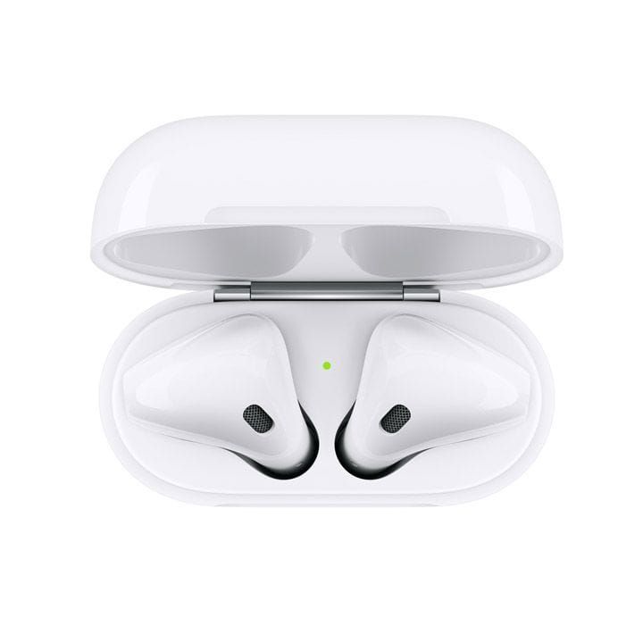 Apple AirPods (2nd Generation) With Lightning Charging Case, High-Quality Audio And Voice Performance, Dual Optical Sensors - White - MV7N2ZE/A